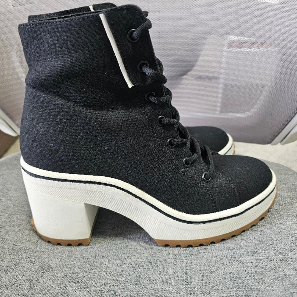 MIA Heeled Canvas Sneakers
